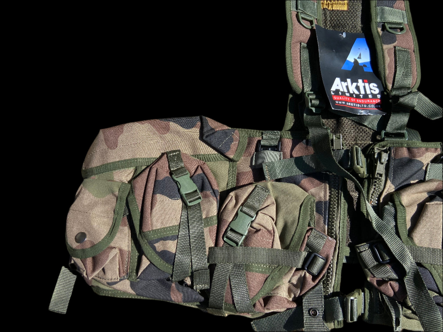 Arktis Noorloos Combat Load Carrying  Rig Brand New French Camouflage