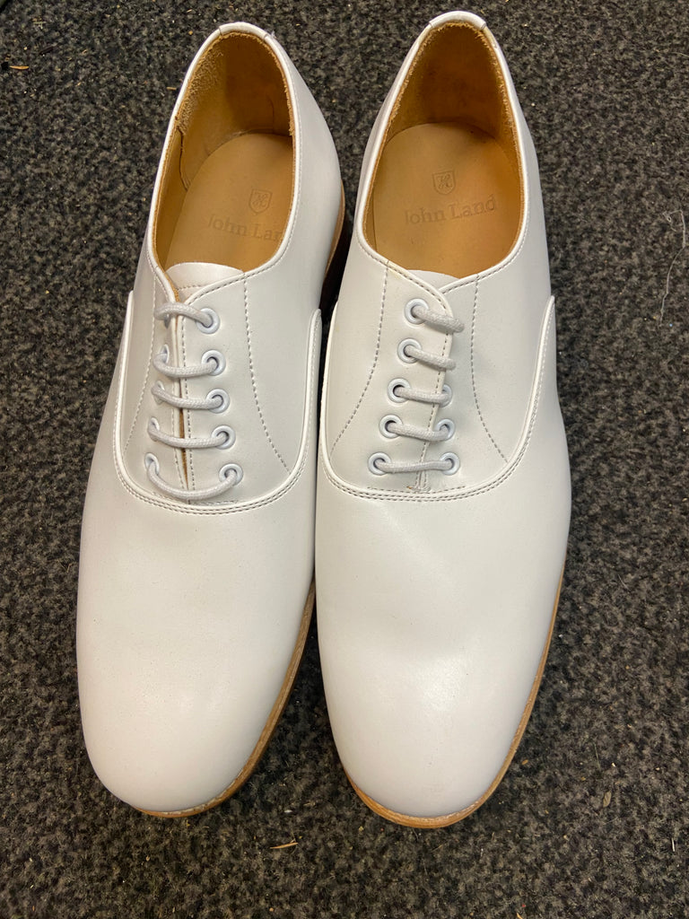 Royal Navy Officers White  leather shoes new Genuine issue