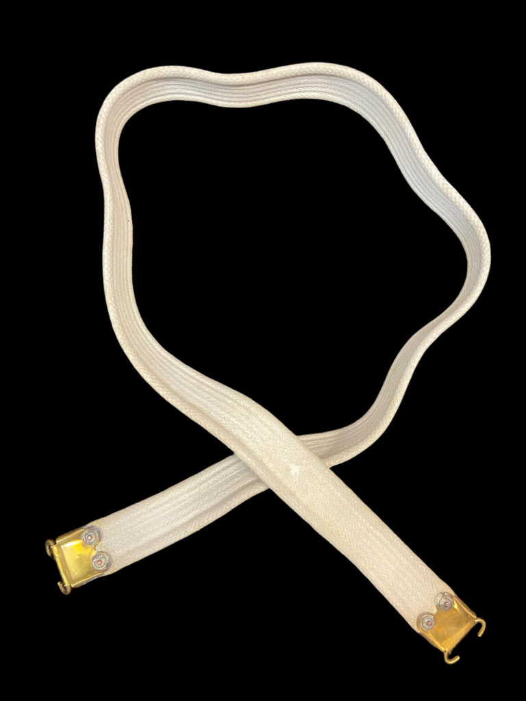 British Military 37 Pattern Rifle sling Blanco White