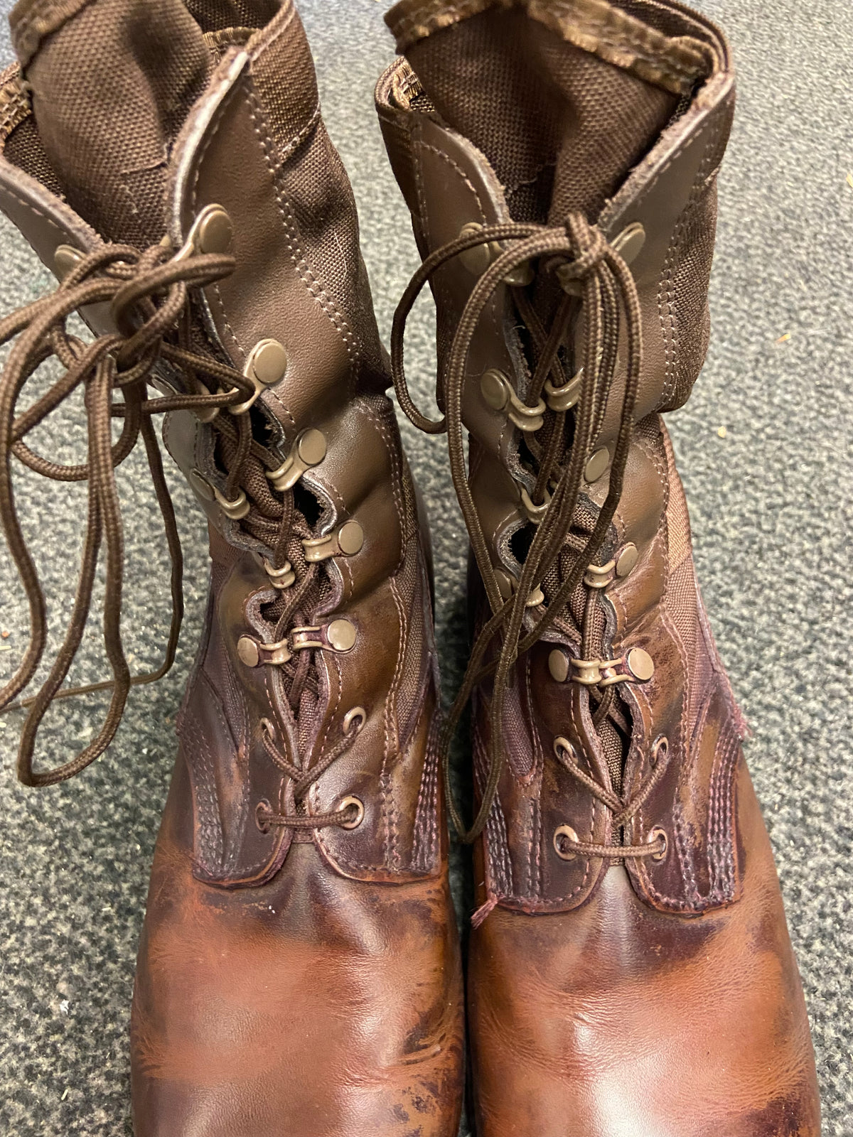 British Army Brown Jungle Boots Grade 1