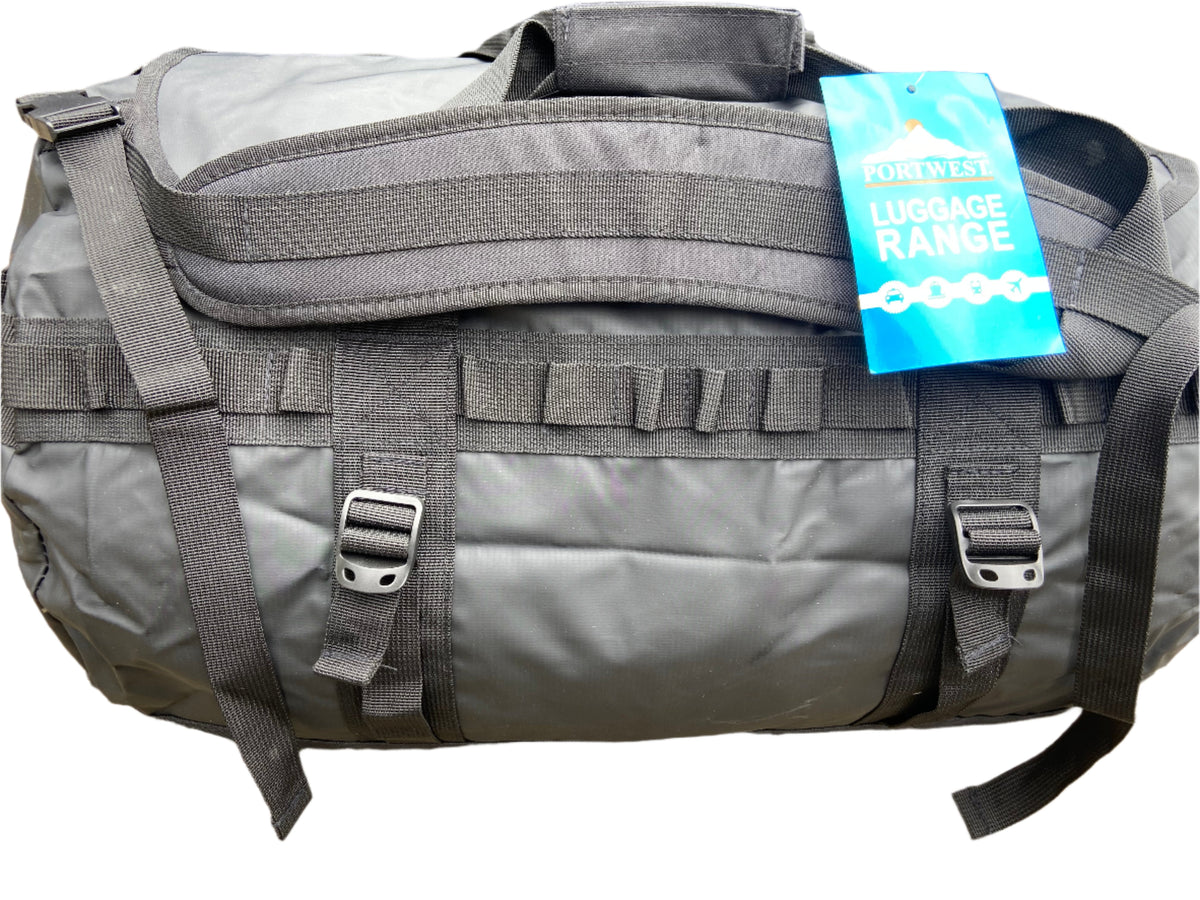 Portwest Waterproof Deployment Hold All/ Rucksack - Black