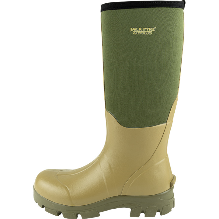 Ashcombe Neoprene Wellington Boot Green