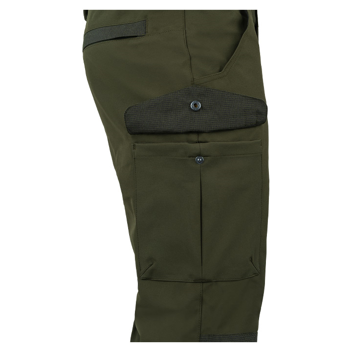 Softshell Trousers Green