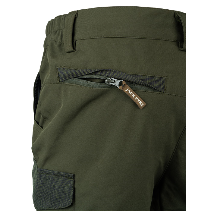 Softshell Trousers Green