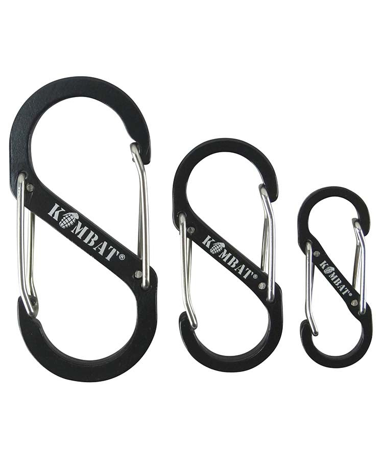 KOMBAT S-Biner Steel Triple Pack Size 2,3,4