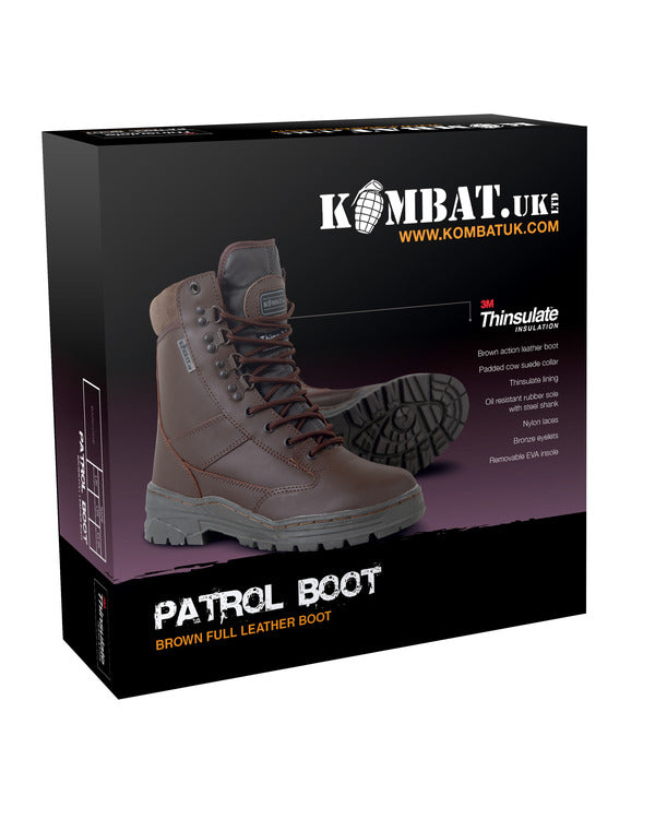 Kombat cadet patrol Boots brown