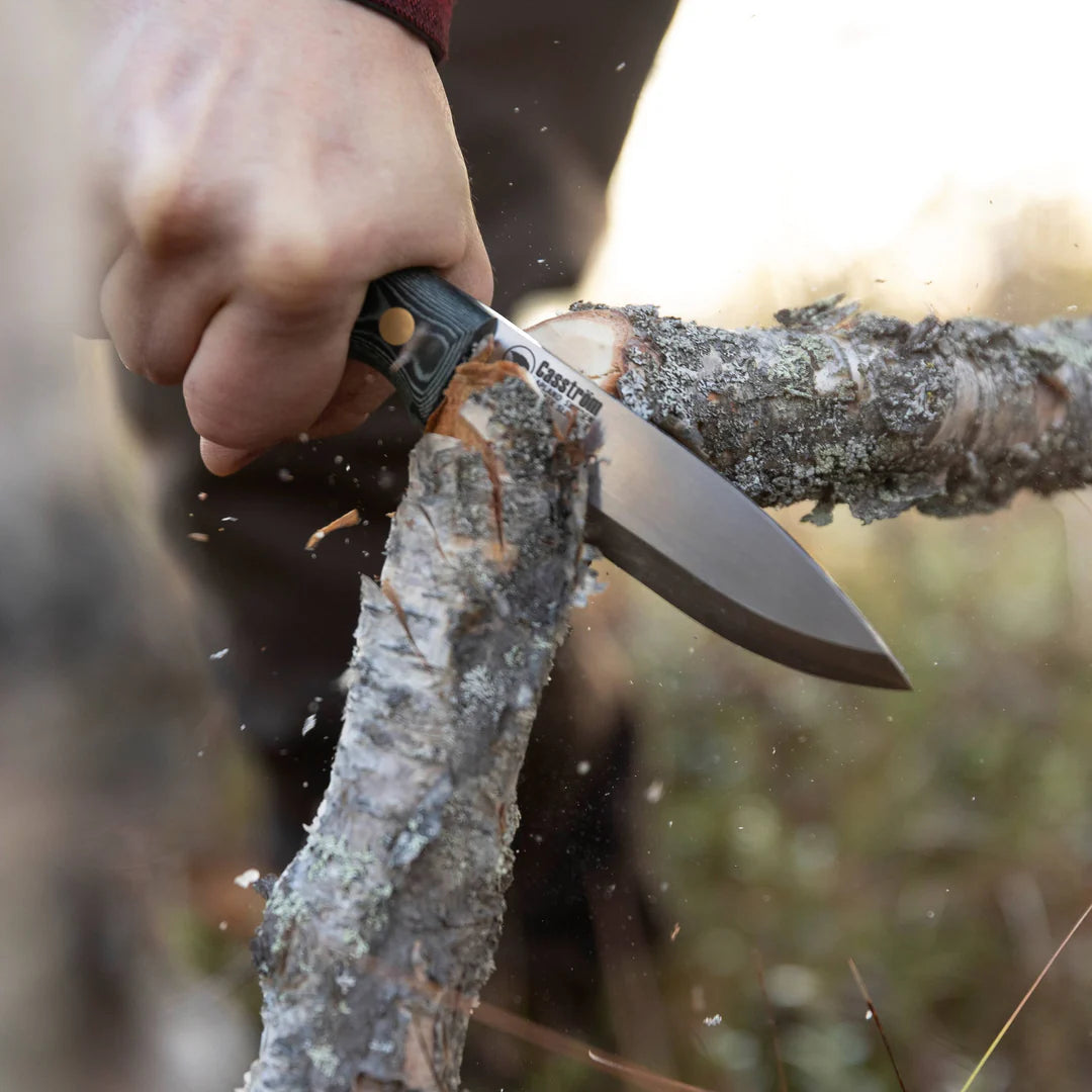 No.10 Swedish Forest Knife - Green Micarta Handle