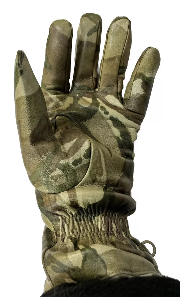 British Army MTP Leather Waterproof Gloves New