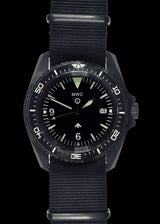 MWC Divers Watch - Heavy Duty Military Divers Watch in a PVD Steel Case (Automatic)