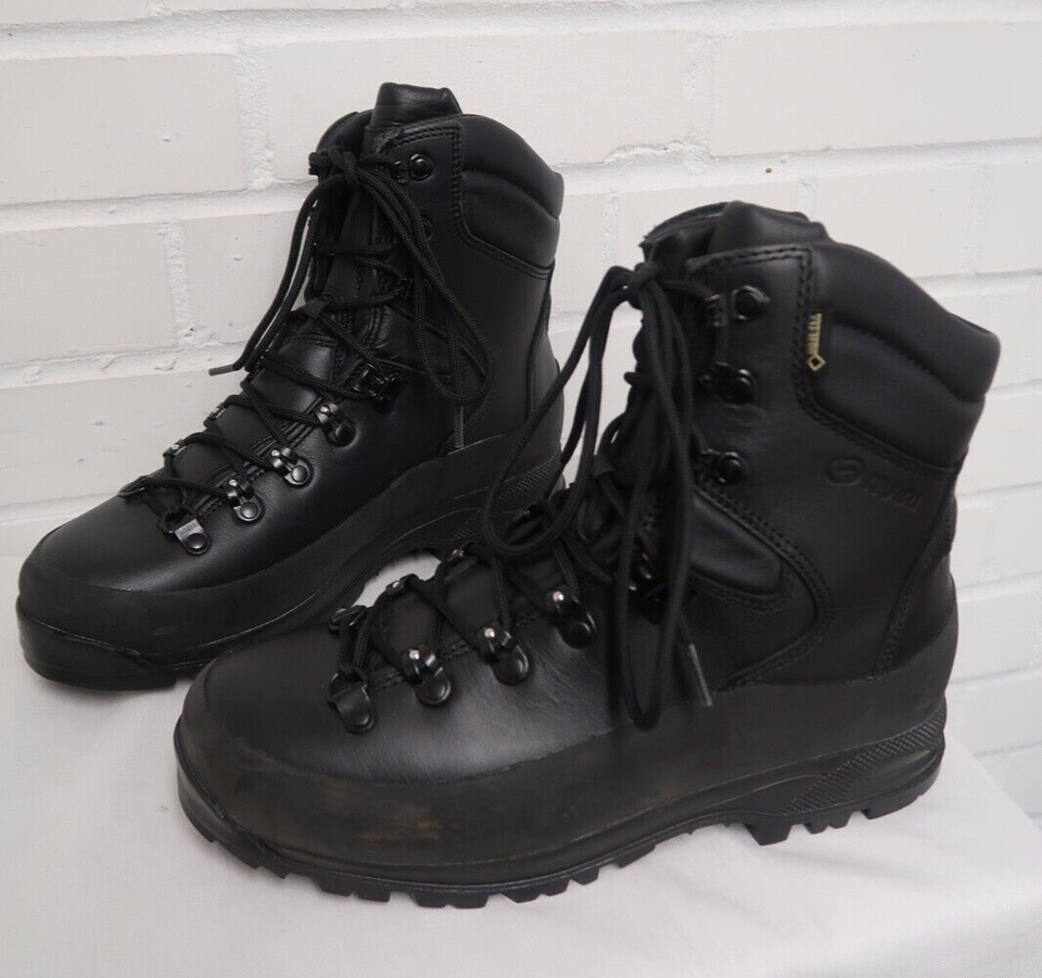 British Army Iturri Mountain Boots Black new