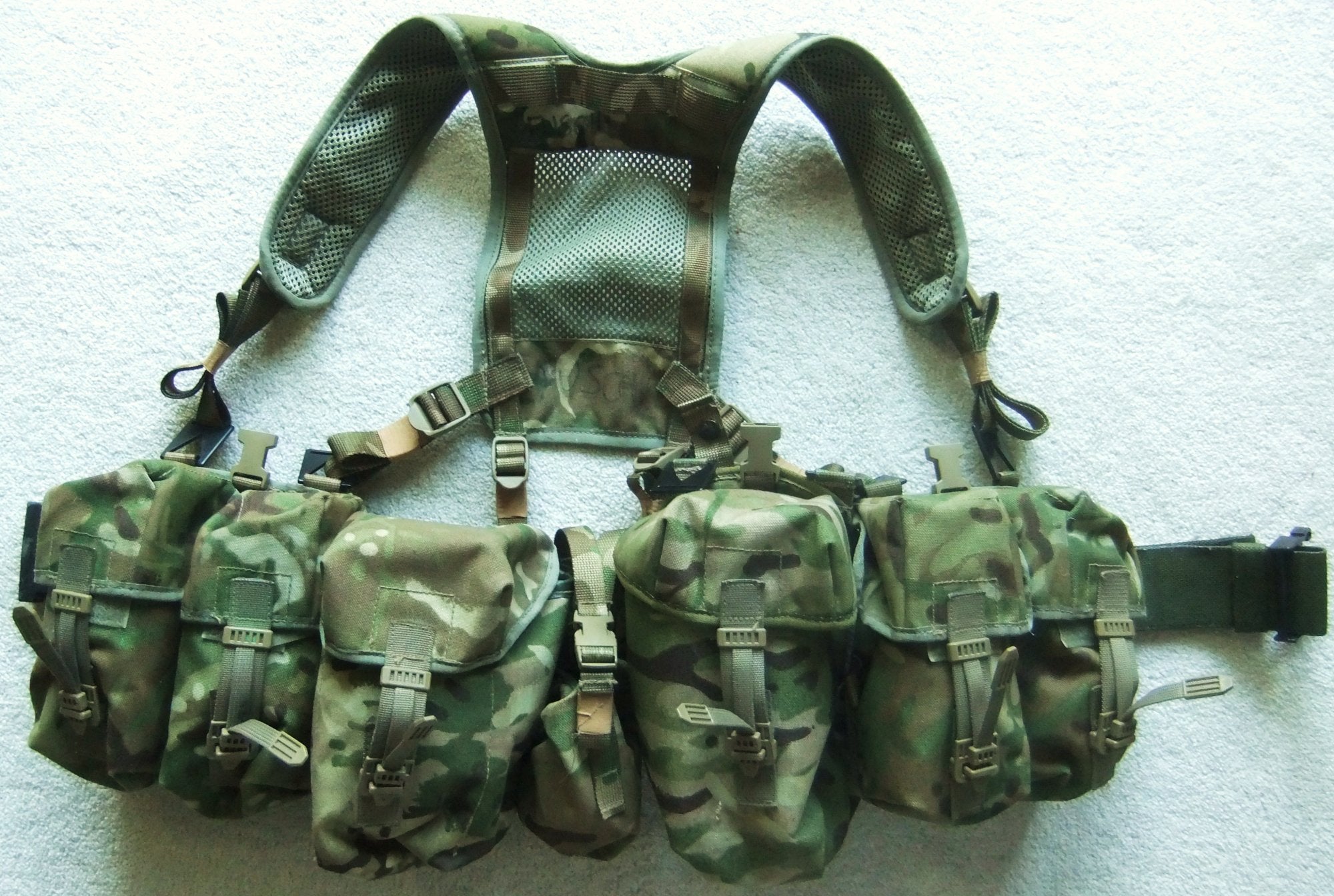 British Army PLCE MTP Piece Webbing Set Grade – Becketts