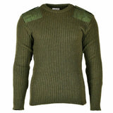 New British army issued wool jumpers - green