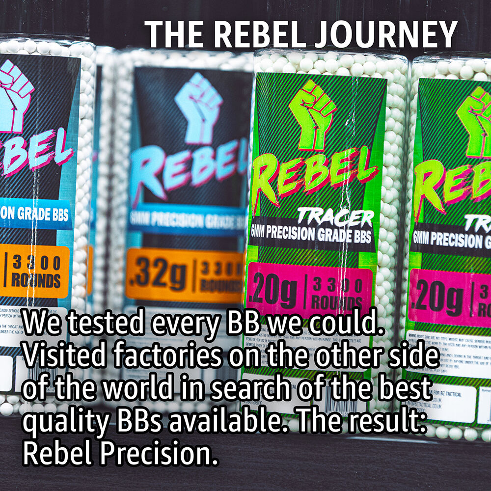 Rebel Precision 6mm BBs (available in different weights)