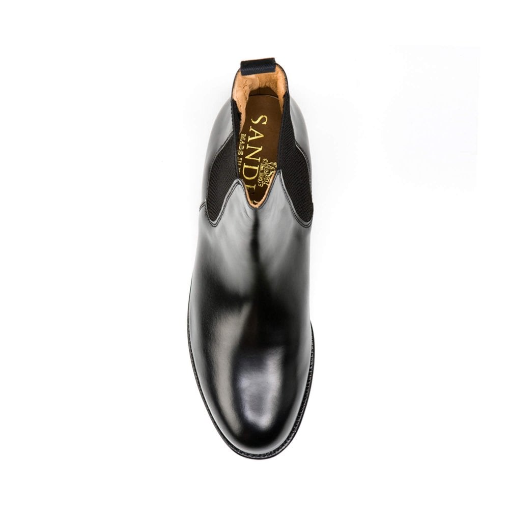 Chelsea Boots leather Made by sanders in the UK