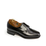 Esher | Ladies Black Polishing Leather Plain Gibson
