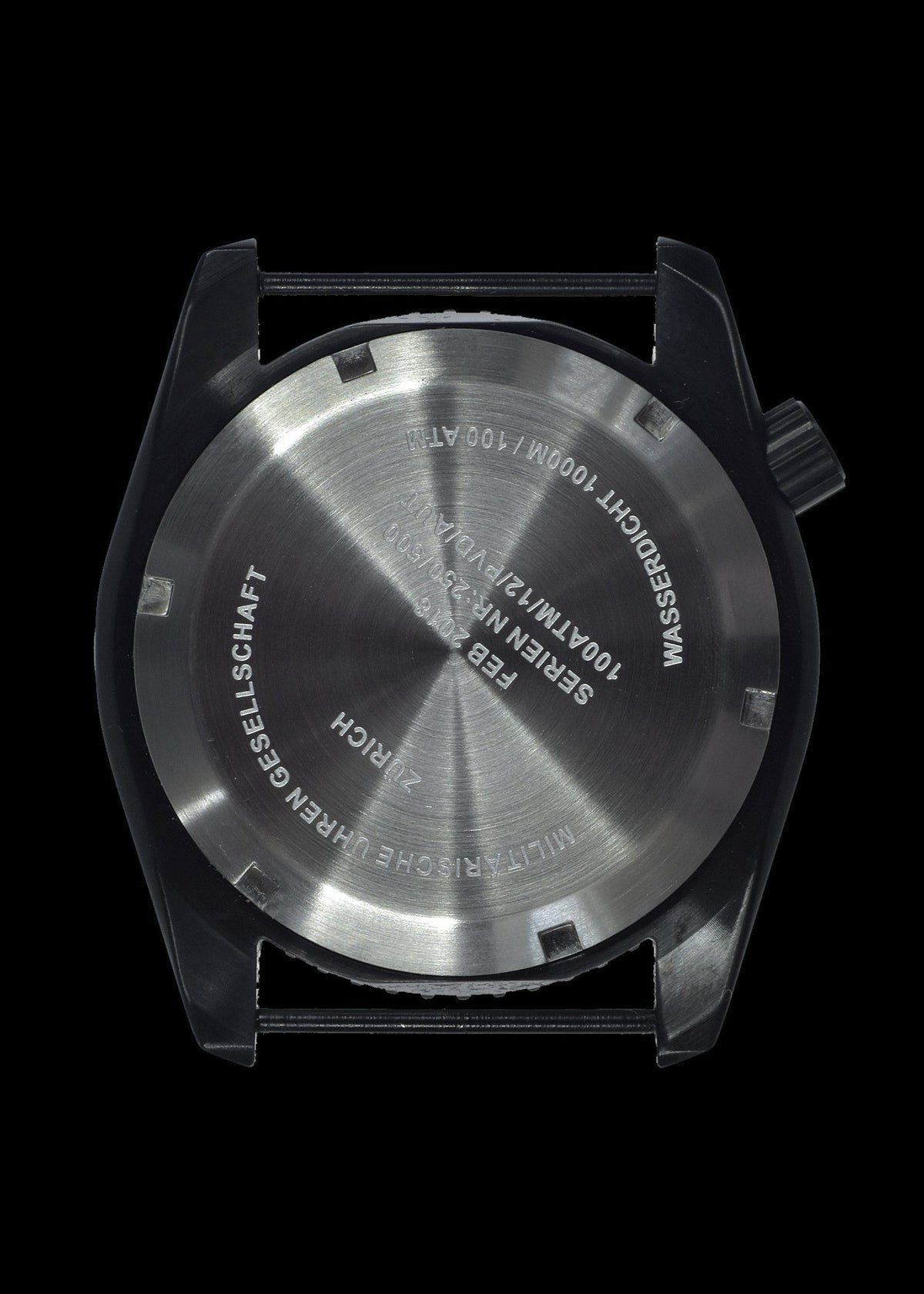 MWC Divers Watch - Depthmaster, 100atm / 3,280ft / 1000m Water Resistant Military Divers Watch, PVD Stainless Steel Case, Helium Valve (Quartz)