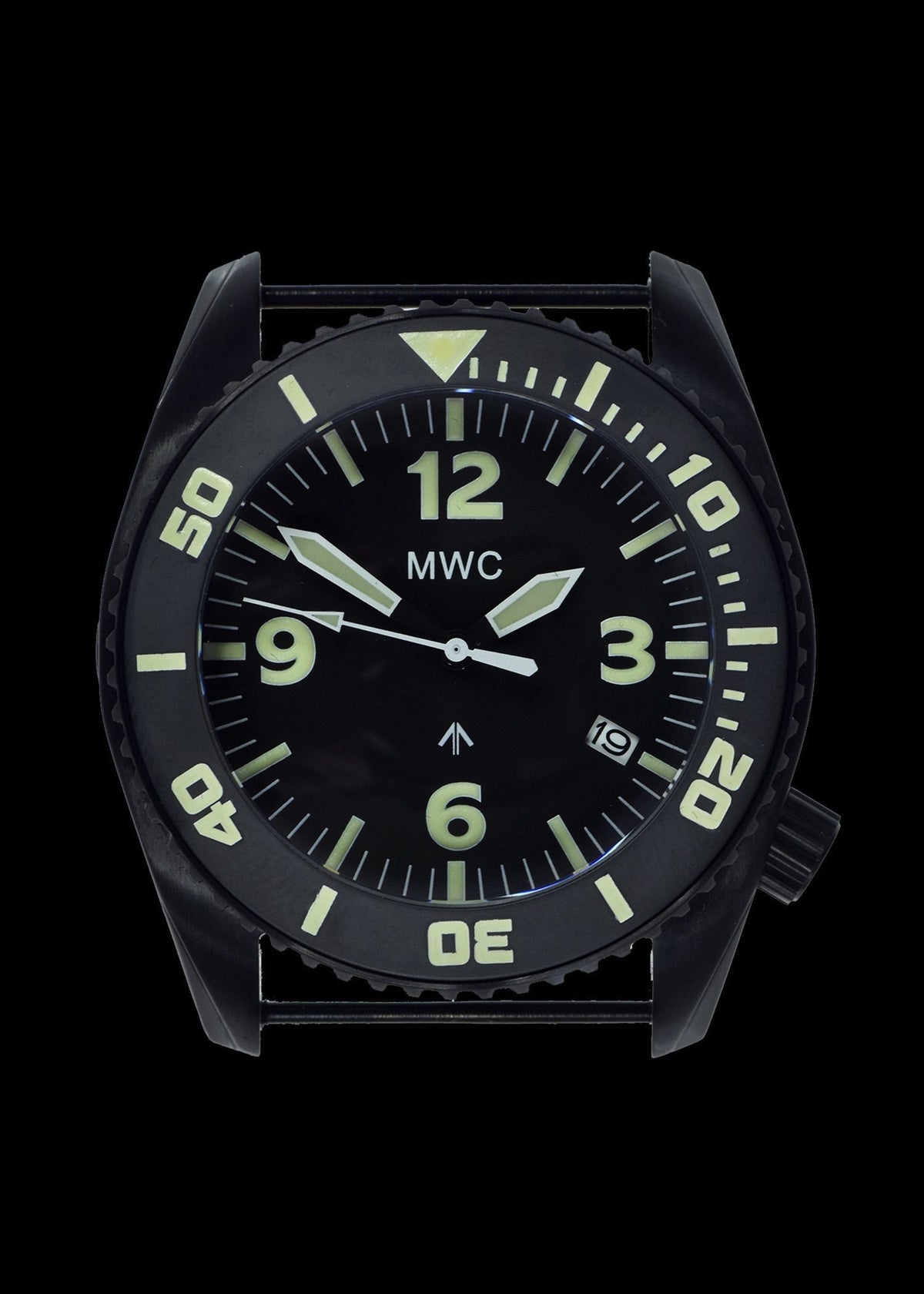 MWC Divers Watch - Depthmaster, 100atm / 3,280ft / 1000m Water Resistant Military Divers Watch, PVD Stainless Steel Case, Helium Valve (Quartz)