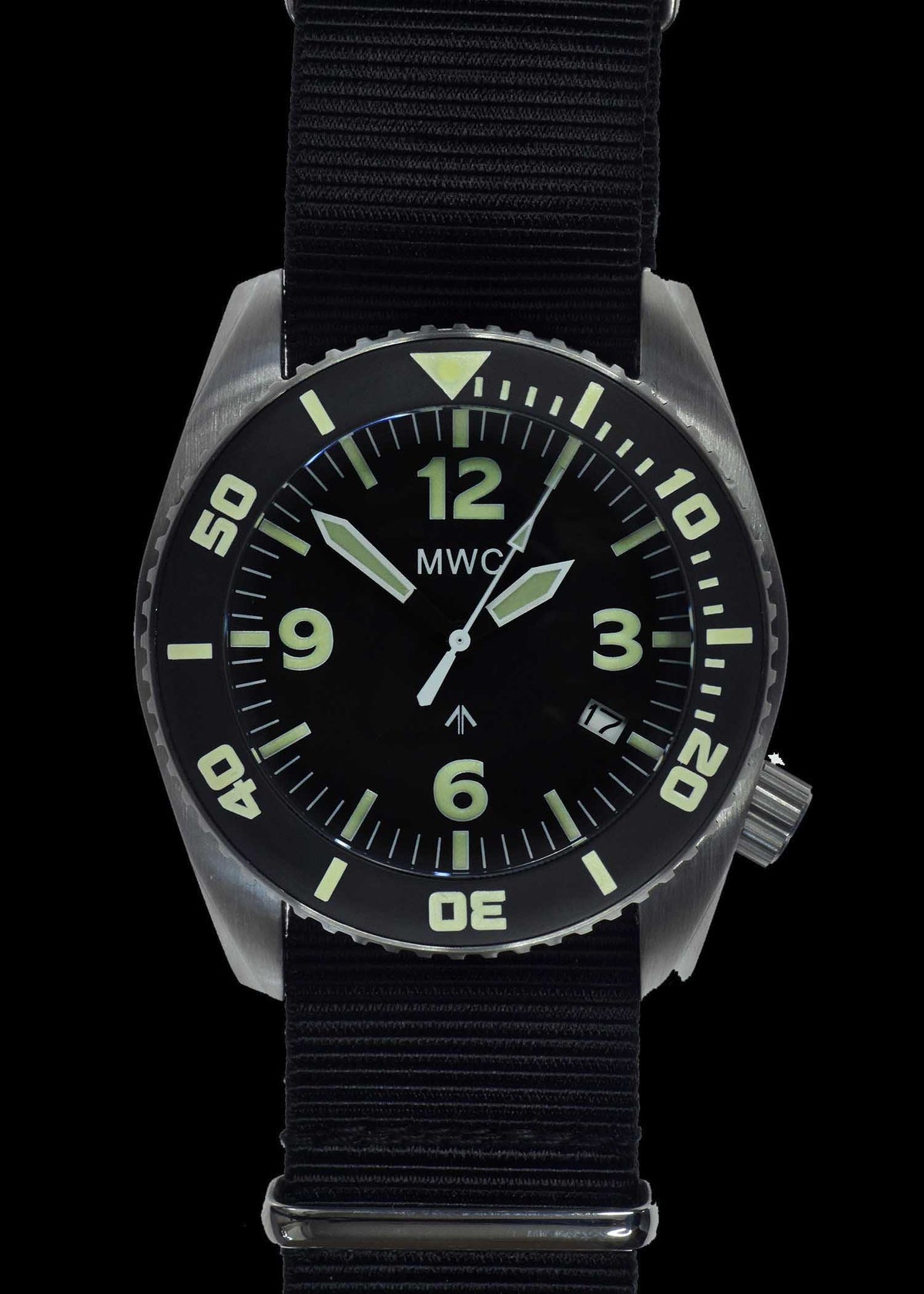 MWC Divers Watch - Depthmaster, 100atm / 3,280ft / 1000m Water Resistant Military Divers Watch, Stainless Steel Case, Helium Valve (Automatic)