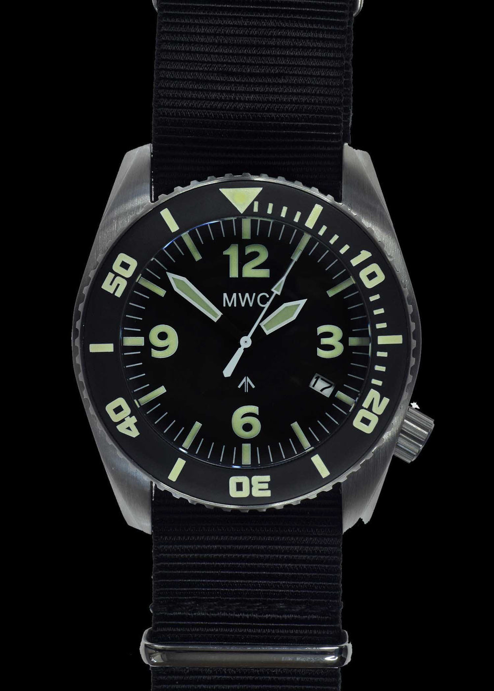 MWC Divers Watch - Depthmaster, 100atm / 3,280ft / 1000m Water Resistant Military Divers Watch, Stainless Steel Case, Helium Valve (Automatic)