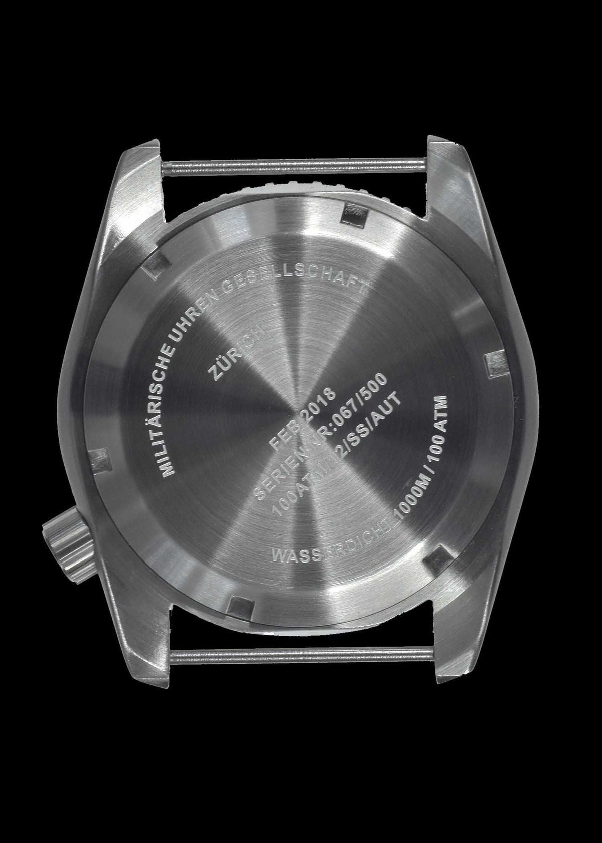 MWC Divers Watch - Depthmaster, 100atm / 3,280ft / 1000m Water Resistant Military Divers Watch, Stainless Steel Case, Helium Valve (Automatic)