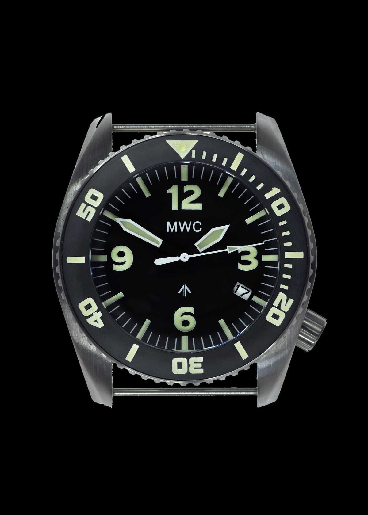 MWC Divers Watch - Depthmaster, 100atm / 3,280ft / 1000m Water Resistant Military Divers Watch, Stainless Steel Case, Helium Valve (Automatic)
