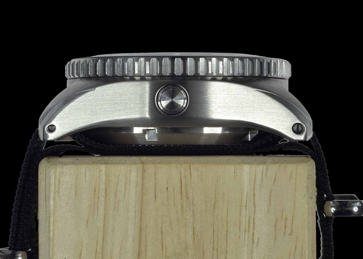 MWC Divers Watch - Depthmaster, 100atm / 3,280ft / 1000m Water Resistant Military Divers Watch, Stainless Steel Case, Helium Valve (Automatic)