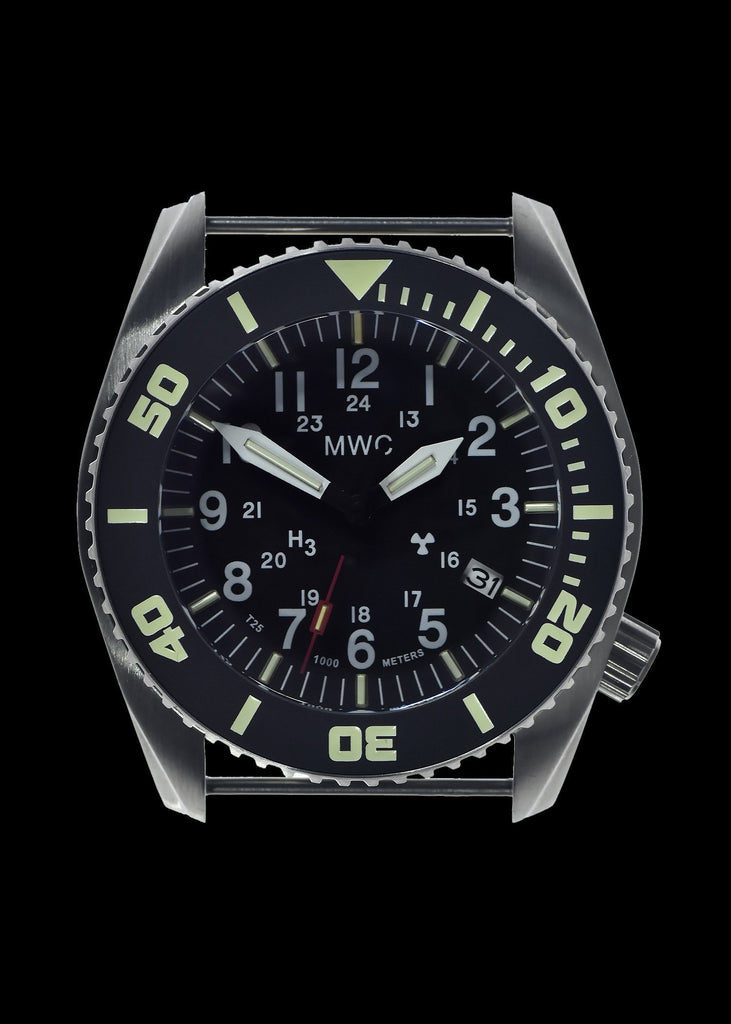 MWC Divers Watch - Depthmaster, 100atm/1000m Water Resistant, Stainless Steel, GTLS, Helium Valve (Automatic)