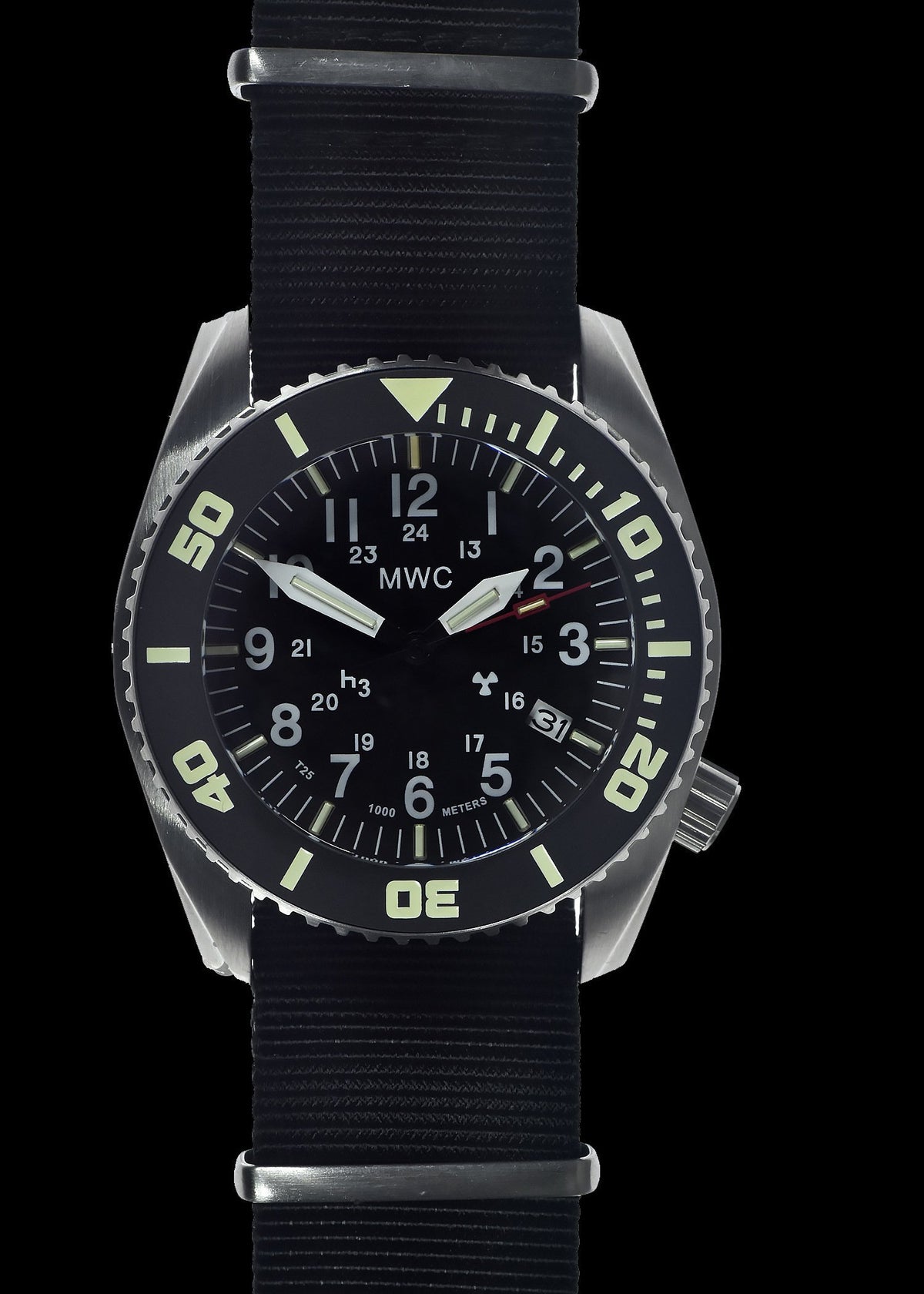 MWC Divers Watch - Depthmaster, 100atm/1000m Water Resistant, Stainless Steel, GTLS, Helium Valve (Automatic)
