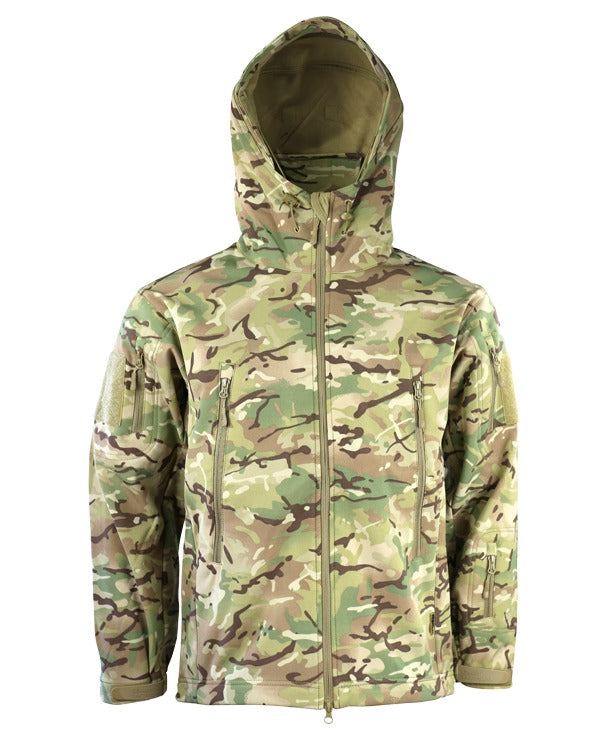 Kombat UK - Patriot Tactical Softshell Shark Skin Jacket - Hooded