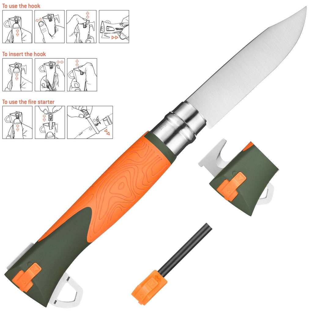 Opinel - No.12 Explore Knife - Orange