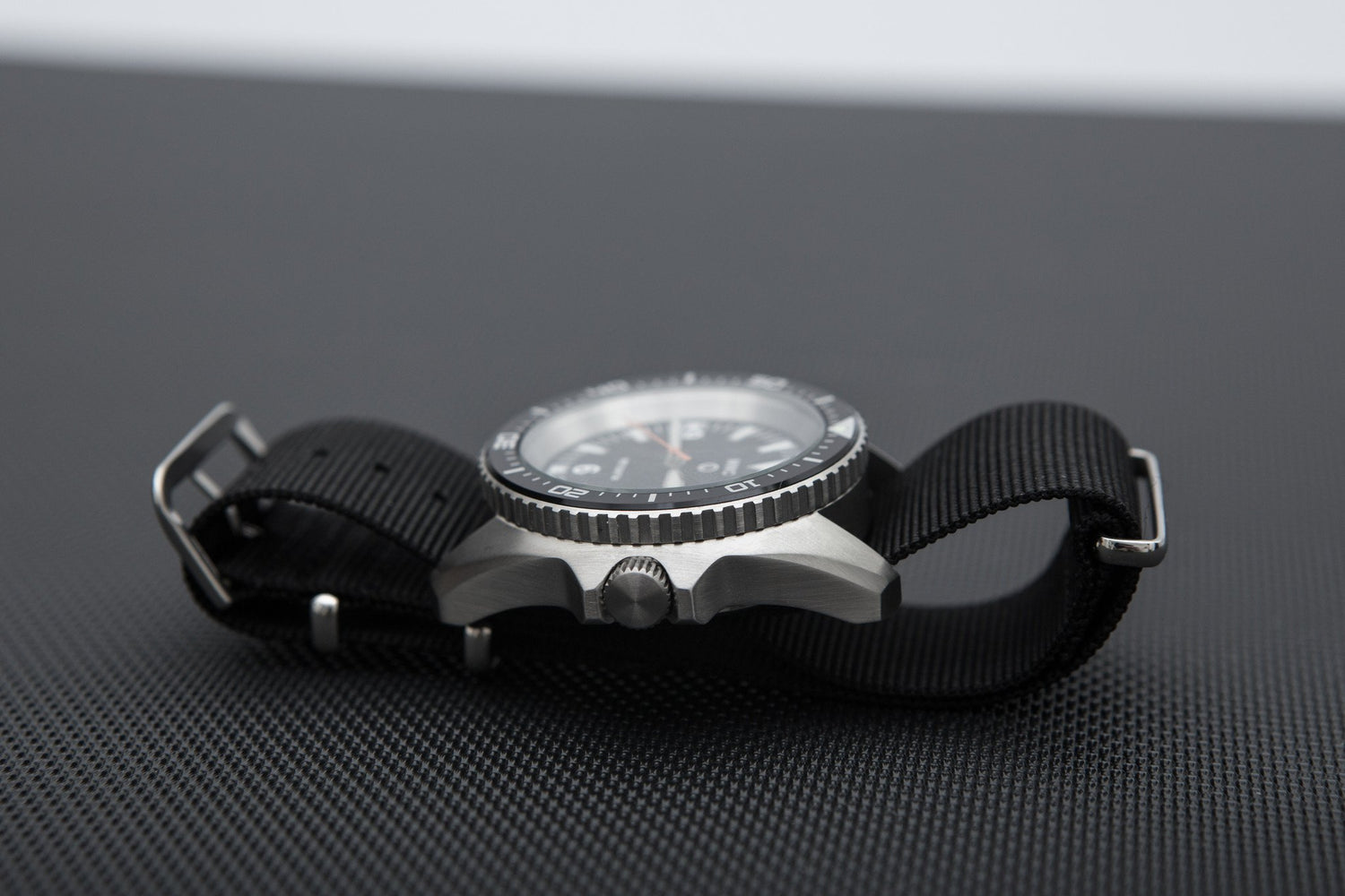 MWC Divers Watch - Heavy Duty Stainless Steel Military Divers Watch, with 12/24 Hour Dial (Automatic)