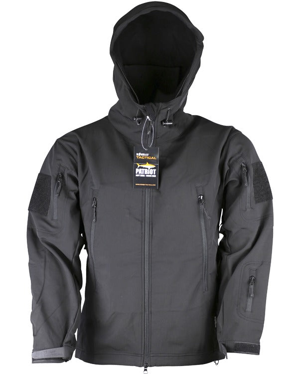 Kombat UK - Patriot Tactical Softshell Shark Skin Jacket - Hooded