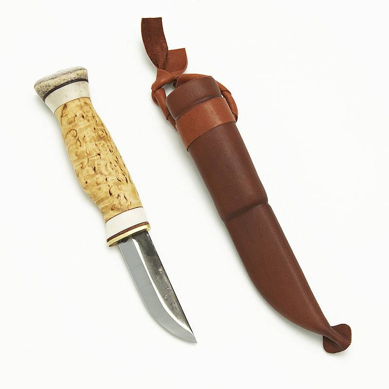 Wood Jewel - Wilderness Range Puukko 7.7cm Knife (100152)