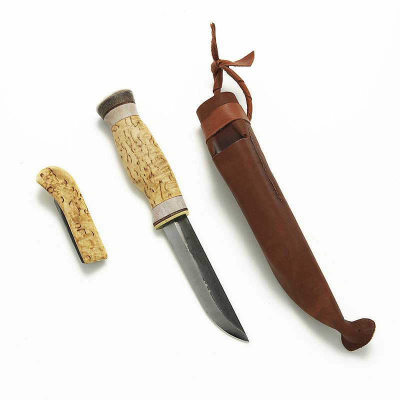 Wood Jewel - Wilderness Whetstone Combo Knife (100155)