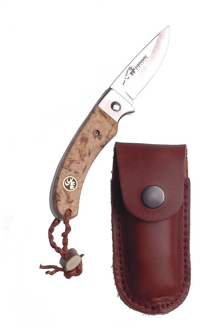 Karesuando Kniven - Nallo 6.5cm folding knife - Natural