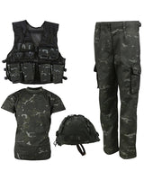 .Kids Number 1 Army Combo Set - BTP Black