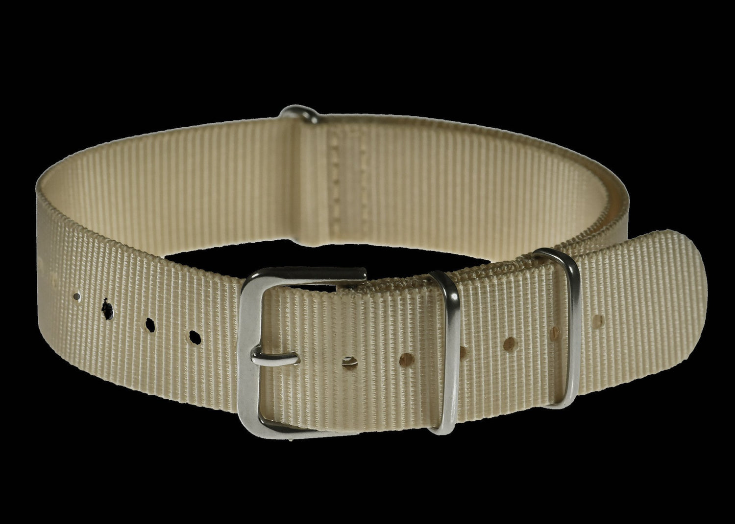 MWC Watch Strap - 18mm NATO Webbing Strap - Light Sand / Desert Pattern