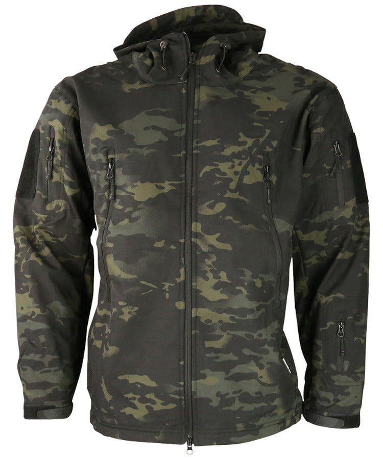 Kombat UK - Patriot Tactical Softshell Shark Skin Jacket - Hooded