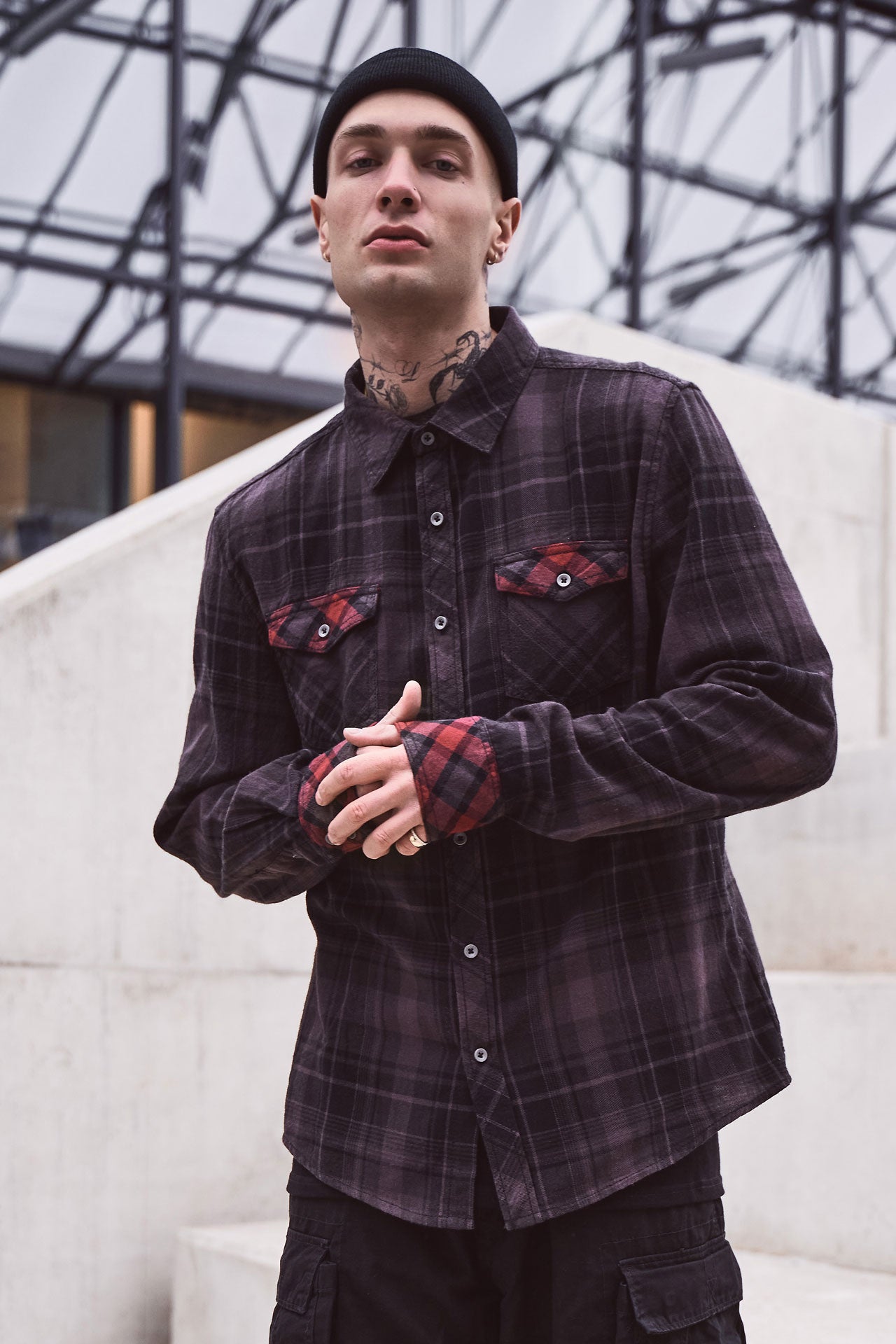 Brandit - Duncan Check Shirt - Long Sleeve