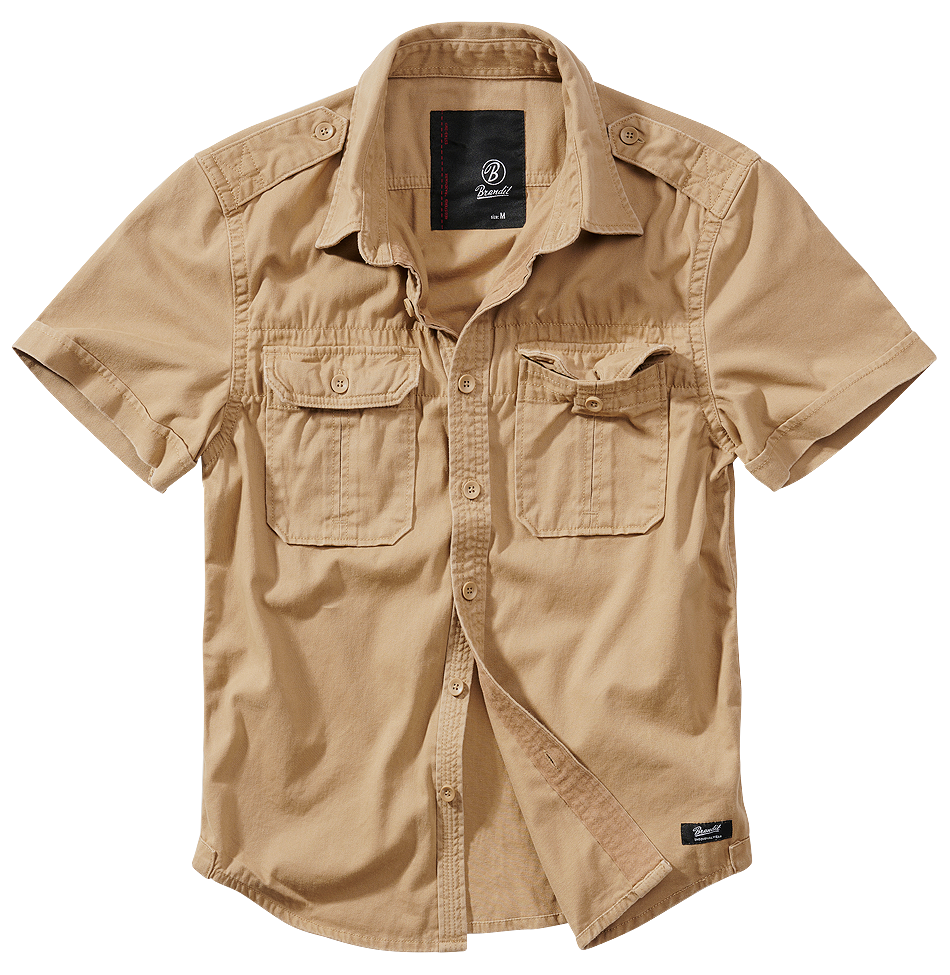 Brandit Vintage Shirt Short Sleeve – Becketts - Main Image