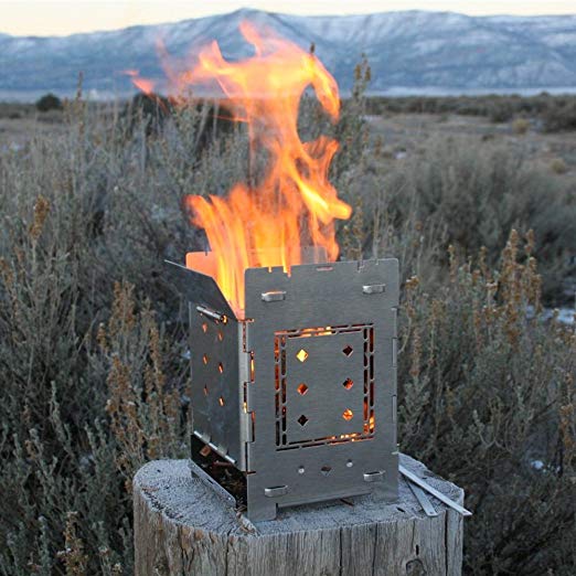 Folding Firebox Campfire Stove (Gen 2)