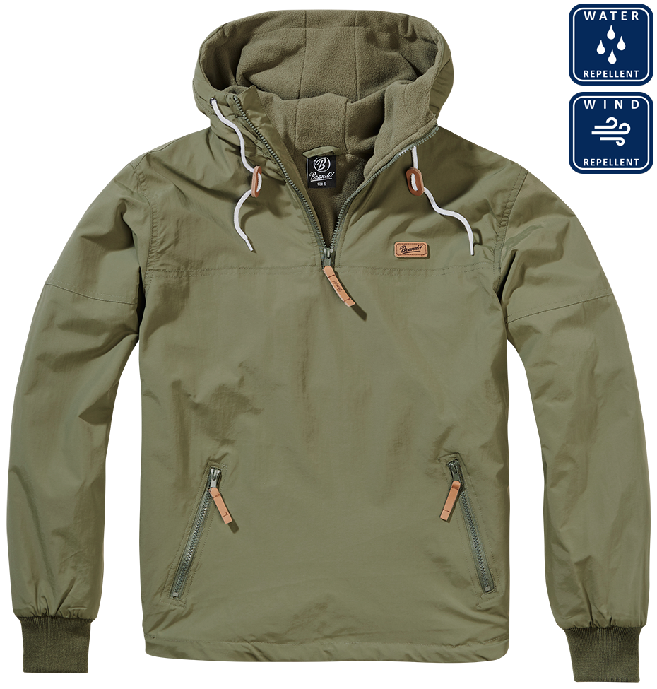 Brandit Luke Windbreaker Jacket Becketts