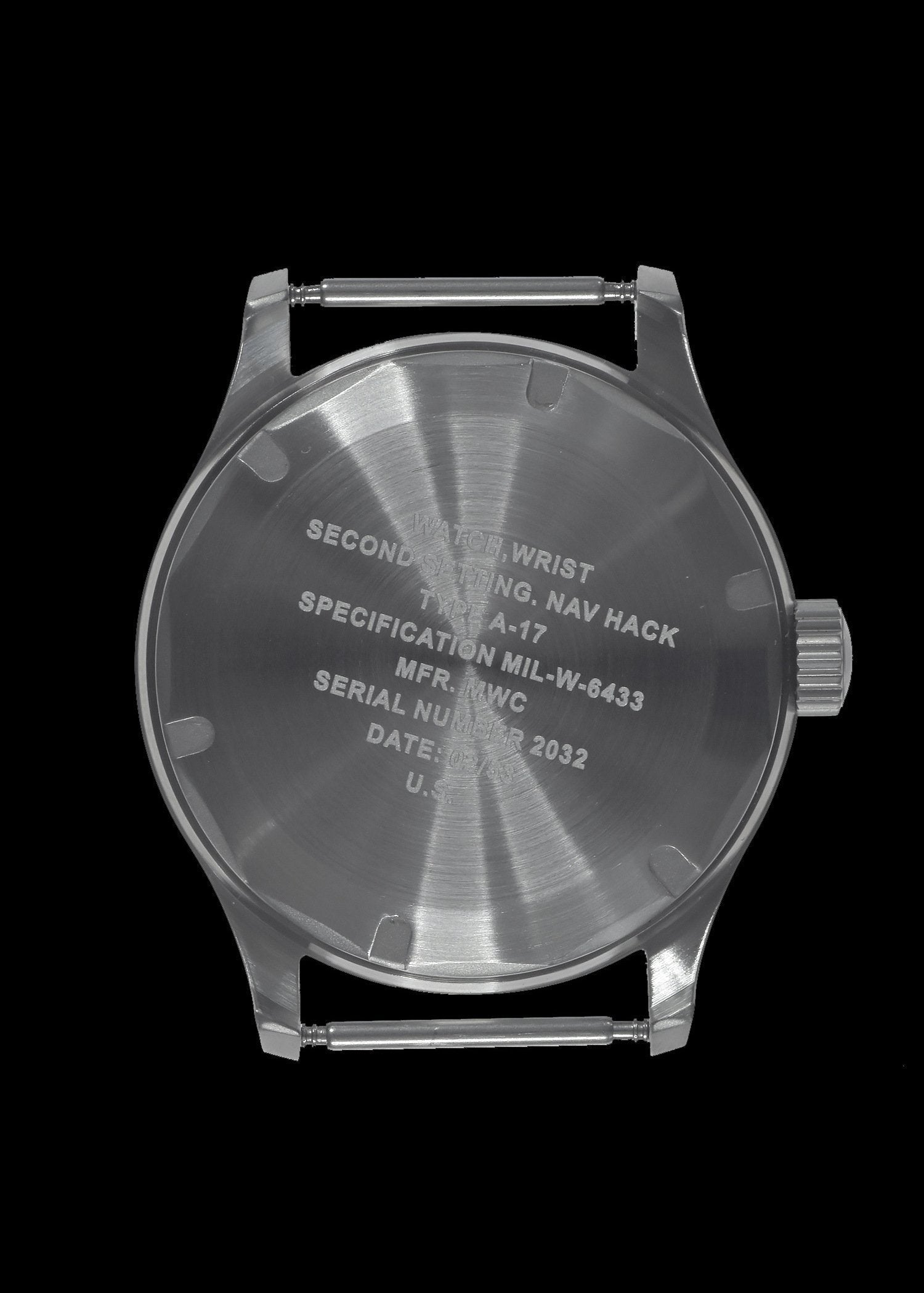 MWC Classic Watch - A-17 Classic 1950s Pattern US Korean War Issue Watch, 24 Jewel Automatic Movement, 100m Water Resistance