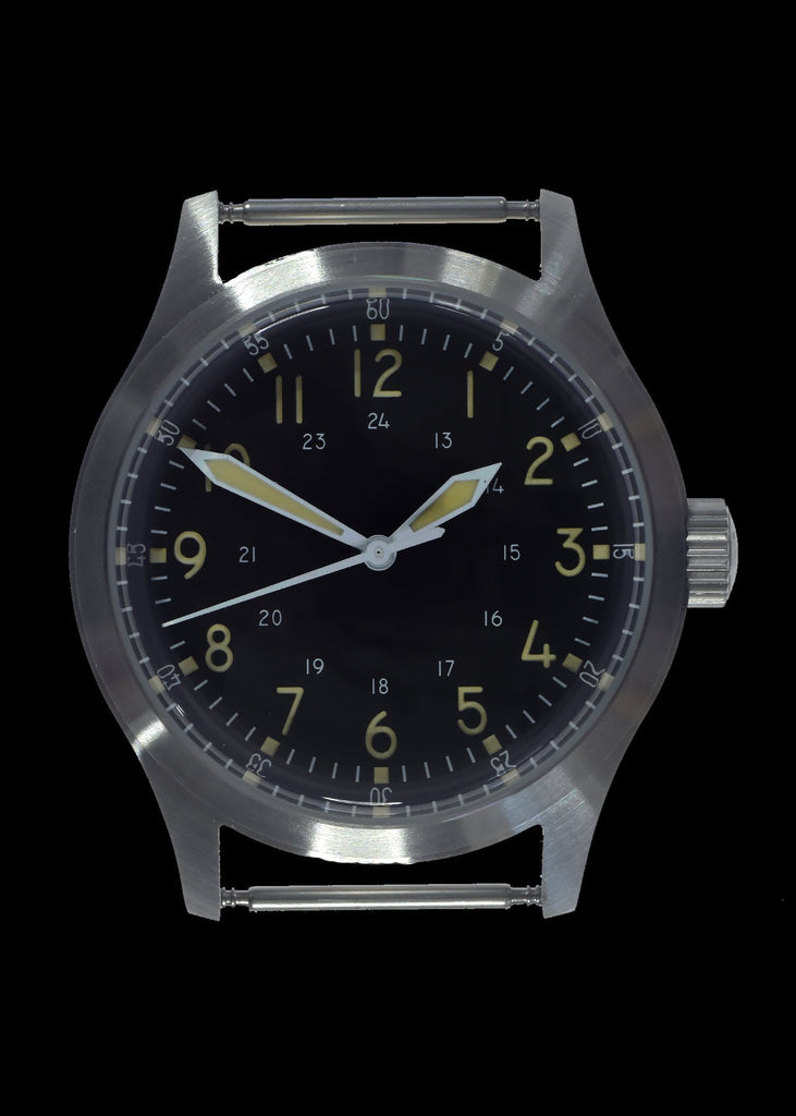 MWC Classic Watch - A-17 Classic 1950s Pattern US Korean War Issue Watch, 24 Jewel Automatic Movement, 100m Water Resistance