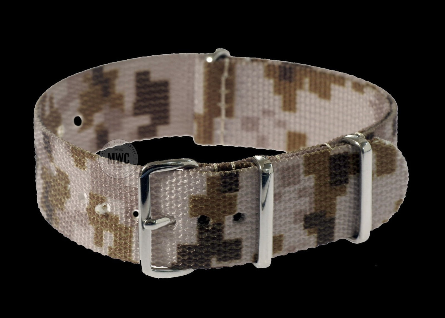 MWC Watch Strap - 20mm - NATO Military Ballistic Nylon Webbing