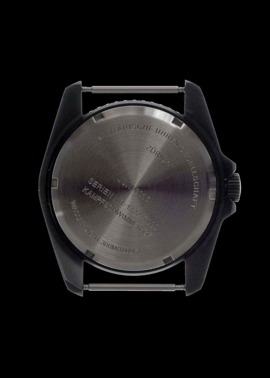 MWC Divers Watch - Heavy Duty Military Divers Watch in a PVD Steel Case (Automatic)