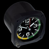 MWC Clock - Limited Edition - Replica Airspeed Indicator, Matt Black Finish - Cockpit Desk Clock