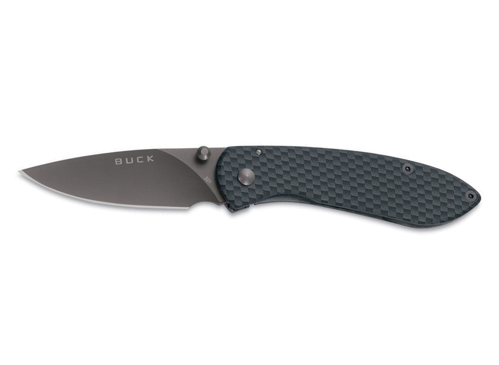 Buck - Nobleman Knife - Carbon Fibre