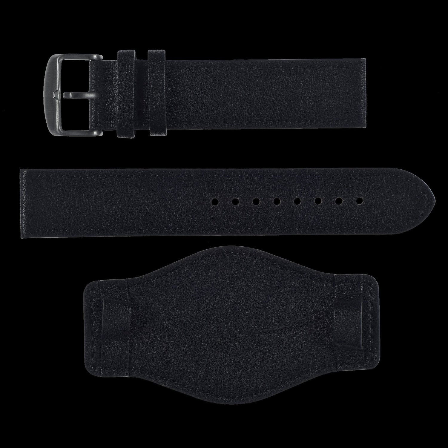 MWC Watch Strap - 20mm - German Luftwaffe / Bund Aviators Leather