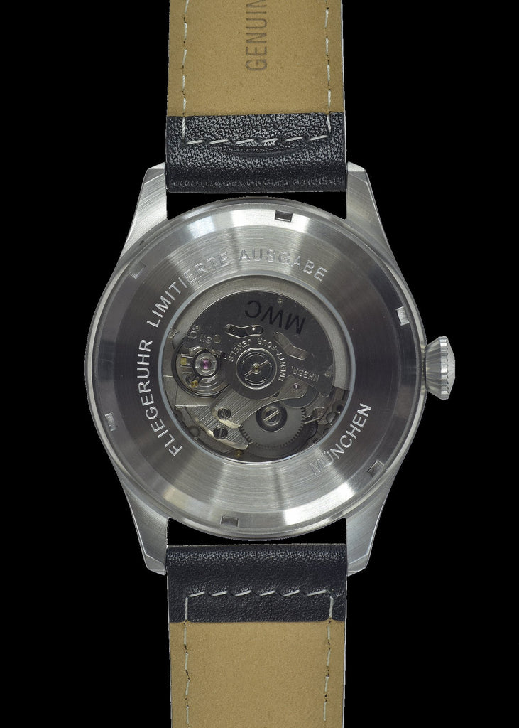 MWC Classic Pilots Watch - 46mm Limited Edition XL Luftwaffe Pattern Military Aviators Watch